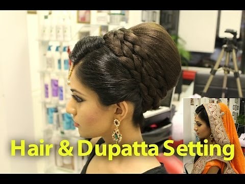 TUTORIAL: Indian, Pakistani, Asian Bridal Hair Style