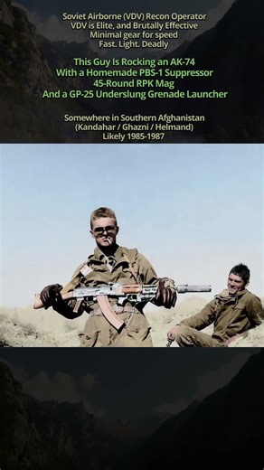 Soviet Airborne Spec Ops in Afghanistan -Spetcnaz VDV #shorts #history #war #army #airborne #veteran