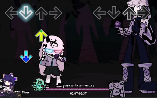 FNF推荐：Rasazy和Ruv合唱You Can't Run Rasazy（好听警告）