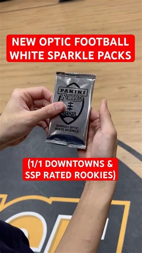 New Optic Football WHITE SPARKLE PACKS! 😱🔥 #shorts