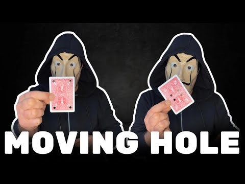 Professional Moving Hole Card Illusion Tutorial With Detailed Step By Step Explanation