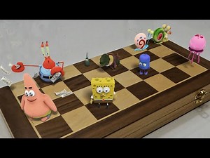 Chess Game SpongeBob | Bob esponja en la vida real