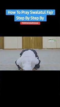 HOW TO PRAY FAJR CORRECTLY (STEP-BY-STEP FOR BEGINNERS) #islamicreminder #FajrPrayer #Salah #Muslim