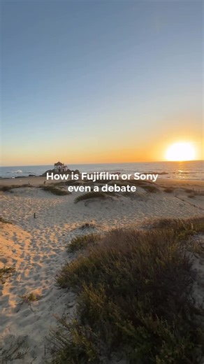 Casey Herzog on Instagram: "And this is coming from someone that used Sony for 5 years. It’s not even close 😌 #fujifilm #sony #cameras #cameracomparison #photography"