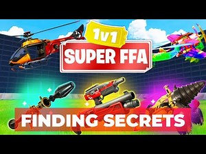 FINDING Secrets In Fortnite Super FFA!!!