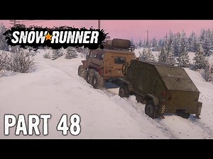 SnowRunner | Walkthrough Gameplay | Part 48 | Forgotten Prototype | Xbox One