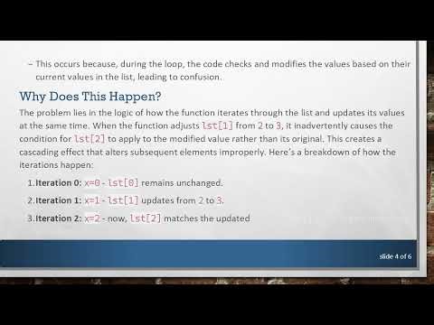 Understanding Python Lists: Common Errors and Solutions