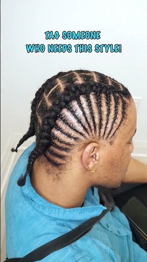 Perfectly Neat Fish bone Cornrow Designs for Men – A Must-Try!