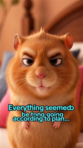 Dramatic Hamster Humor | WAIT FOR THE REALIZATION... #shorts