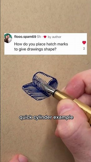 How To Describe Form With Cross-Hatching