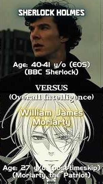 William James Moriarty (MTP) vs Sherlock Holmes (BBC) | EOS #shorts