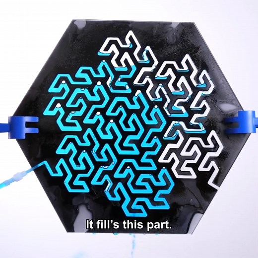 Space filling curves are fractals that are one dimensional but they fill 2 dimensional. #science #interestingfacts #didyouknow | Steve Mould