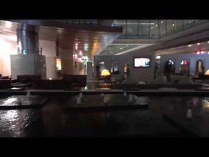 Inside the Emirates First Class Lounge in Dubai International Airport