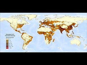 Population Density World Map