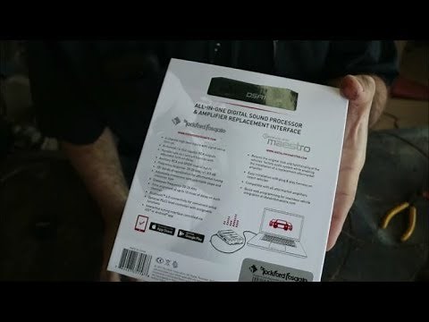 ROCKFORD FOSGATE DSR1 DSP DIGITAL SOUND PROCESSOR (AMAZING)