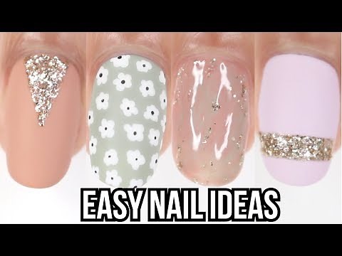 5 EASY SPRING NAIL IDEAS | DIY NAILS AT HOME