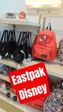 Eastpak and Disney, the new collection at Disneyland Paris #disneymerch #disneylandparis #eastpak