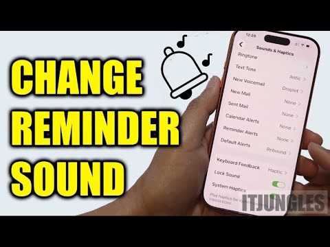 How to Turn Off or Change Reminder Alert Sounds on iPhone