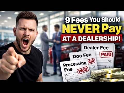 9 CAR DEALERSHIP FEES that Are PURE PROFIT (Here's How to Kill Them) Kevin Hunter