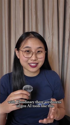 Fix Blurry Photos & Extend Images with Cloudinary AI ✨ #devhint #cloudinary