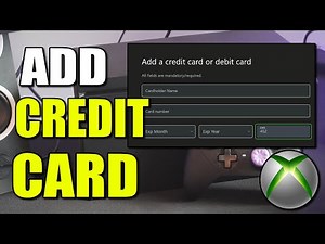 How to Add a Credit or Debit Card to Account on Xbox Series X|S (Best Method)