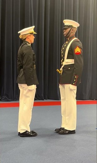 The 43rd Color Sergeant of the Marine Corps