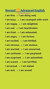 3.9M views · 23K reactions | Level up Your english with these Advanced Phrases  . . #dailyuseenglishwords #introducing_yourself_challenge #chattingfullform #dailyuseenglishsentences #helpingverbs #learningtreasure #emailwritting #ChattingAbbreviations #EnglishSpeakingCourse #LearnEnglish | Learning Treasure | Facebook