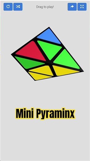 Digital Mini Pyraminx solve! #cubing #speedcubing #speed #rubikscube #shorts #viral #viralvideo 🔥🔥🔥.