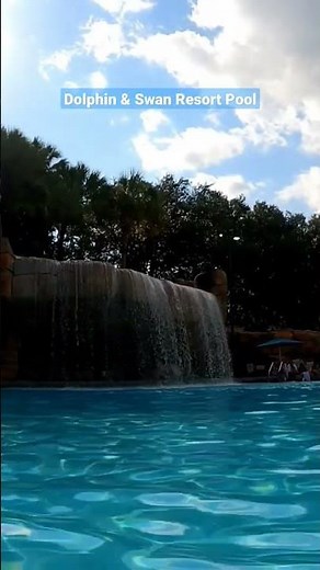 Dolphin & Swan Resort Grotto Pool, #waltdisneyworld #vacation #marriott