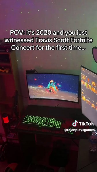 POV: you were there for Travis Scott Fortnite Concert… 😭 this was peak Fortnite and nothing comes close did you experience this live or nah? 👇 #fortnite #travisscott #gaming #fyp #viral