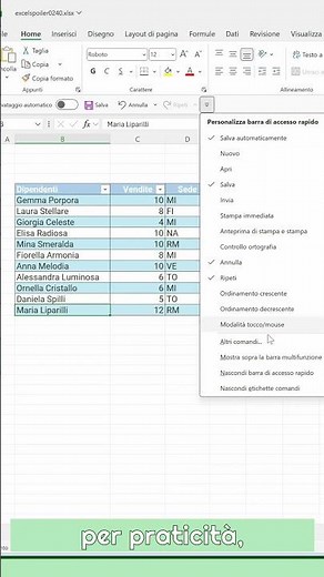 Come creare un pulsante Modulo in Excel per automatizzare azioni e rendere il foglio interattivo