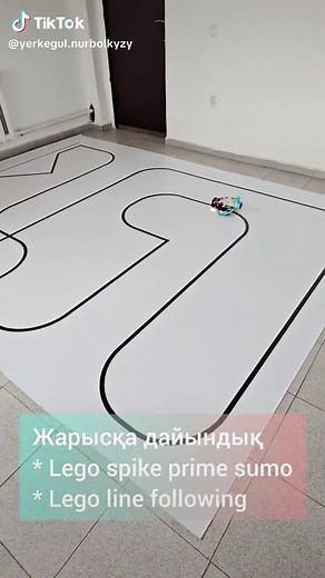 Lego Spike Prime Line Following Robot Guide