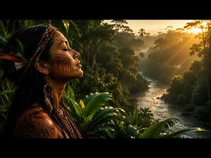 Amazonia — Rainforest Ambient with Native Vocals for Focus & Relaxation | 3 Hours