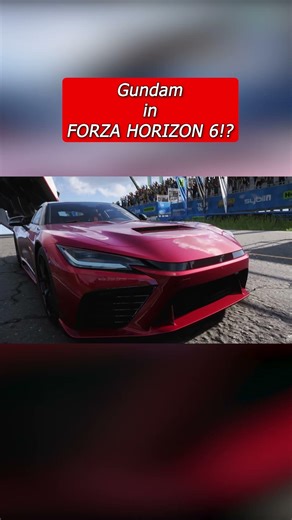 Gundam in Forza Horizon 6?!?!