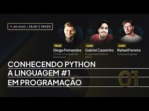 Conhecendo Python - a linguagem #1 em programação | Workshop de Carreira em Python