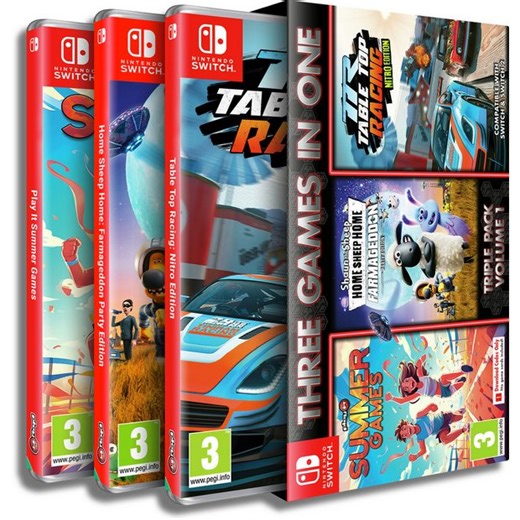 Buy Three Games In One Triple Pack Nintendo Switch Game | Nintendo Switch games | Argos
