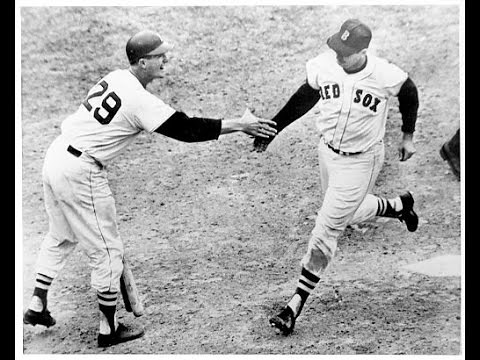 Ted Williams homers off Jack Fisher @ Fenway in his last at bat