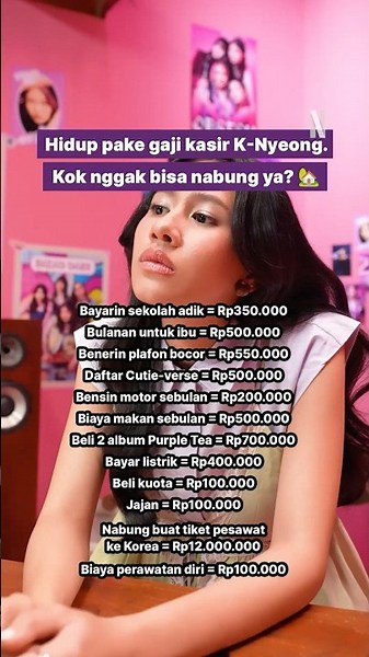 Gaji Shenina Cinnamon Sebulan Nggak Ada Sisanya~ | Night Shift For Cuties
