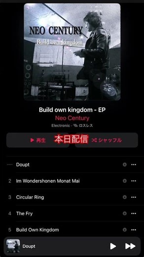 本日配信しました、ダウンロード、ストリーミング宜しくお願いします#electronicmusic #music #synthwave #alternativerock