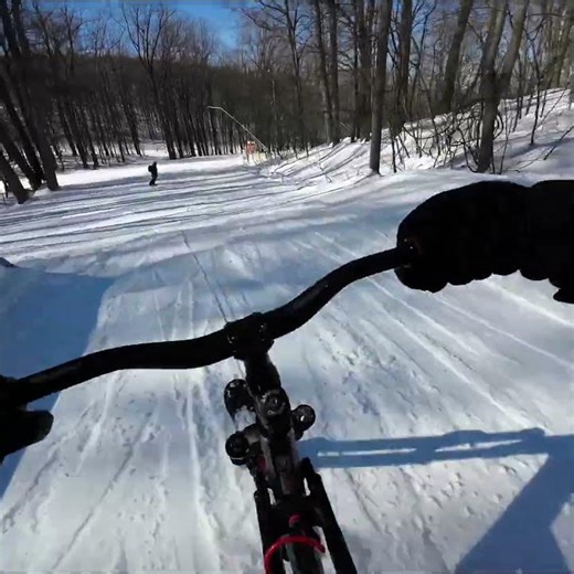 First time Snogo bike with Nikky Shredz At mountain creek