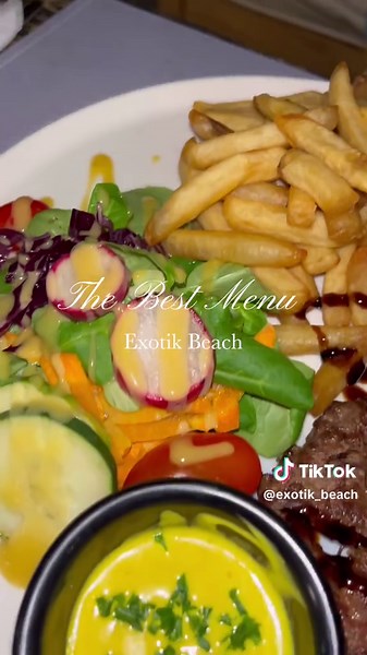 Découvrez le meilleur menu d'Exotik Beach ✨