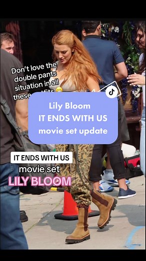 Lily Bloom Outfits: IT ENDS WITH US Movie Set Update