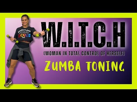 W.I.T.C.H. - Devon Cole | Zumba Toning Choreo | Halloween Zumba | Abs & Biceps | Zumba with Amie