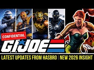HUGE GI Joe Classified Update with SPOILERS | The Latest From Hasbro! New Details!