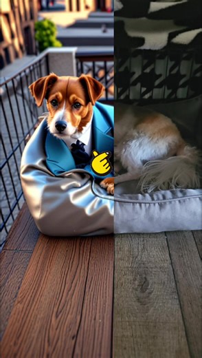 “🐾 Louie living that dapper life! 🕴️✨ #DapperDog #StylishPup #LouieTheGentleman” #louieloveslife