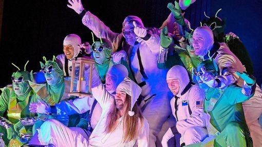 Fasnet in Brigachtal: Rund 100 Akteure bei Lumpenball aktiv