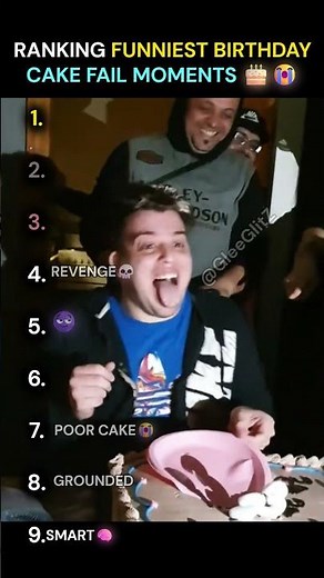 Ranking the Funniest Birthday Cake Fails #funny #cakefail #viral