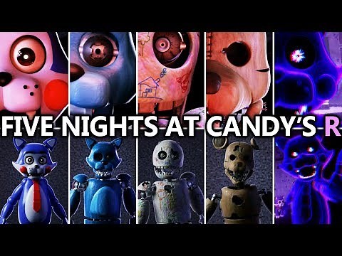 FNAC Remastered - All Jumpscares / Animatronics / Extras