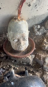 Creepy Discovery Found by River! #ohno #creepy #outdoors #found | Adam Brown Adventures