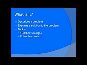 Problem-Solution Essay